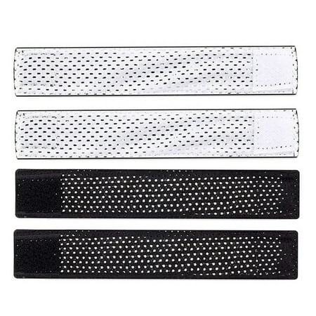 

Poseidon 4-Pack Shirts Sleeve Bands Fastener Tape Breathable Mesh Adjustable Soccer Softball Shirt Sleeve Ties
