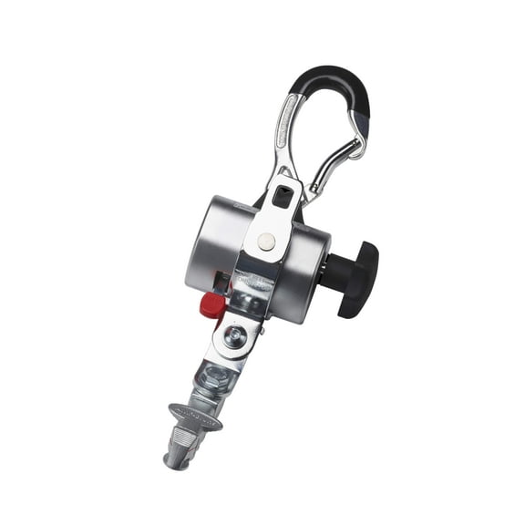 REPLACEMENT SILVERSERIES - PROTEKTOR®-System Wheelchair Restraints | FITTING OPTIONS Attachment: Carabiner, Fitting: 40 Degree / L-Track Fitting