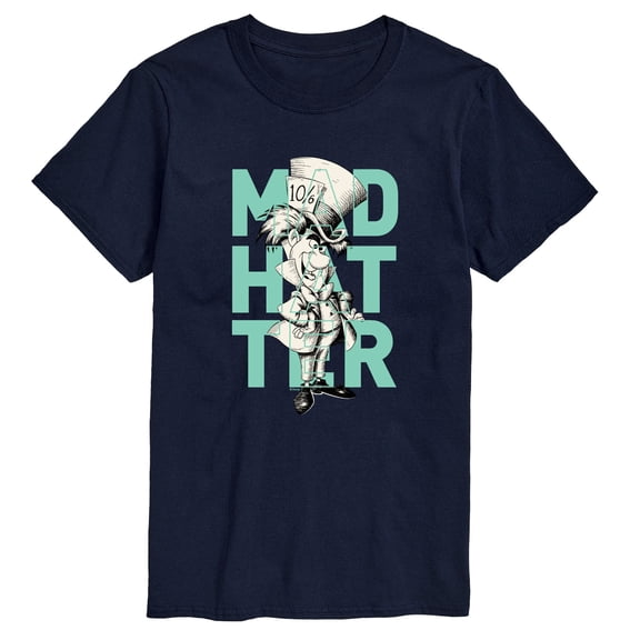 Alice In Wonderland - Mad Hatter - Men's Short Sleeve Graphic T-Shirt