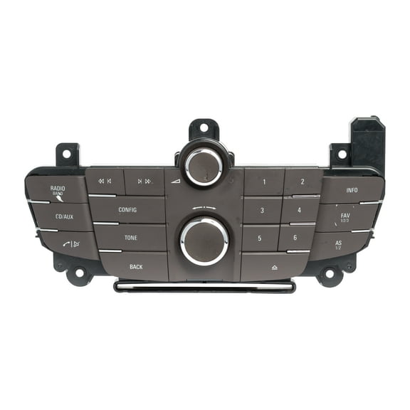 Restored 2011-2012 Buick Regal Multi-Media Audio Control Panel Unit Model Number 13277916 (Refurbished)
