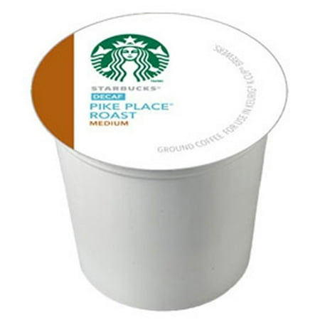 Starbucks Decaf Pike Place Roast Medium K-Cups - 96 Pack - Walmart.com