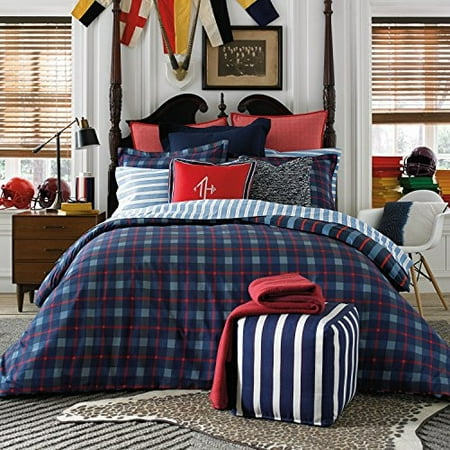 Tommy Hilfiger Boston Plaid Comforter Set Twin Walmart Com