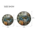 thumbnail image 6 of WOBOGO Blue Crab Acrylic Wall Clock Battery Operated 11.9in Silent No Tick Bedroom Living Room Office Classroom Decoration, 6 of 10