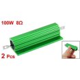 thumbnail image 2 of Unique Bargains 100W 8 Ohm Screw Tap Mounted Aluminum Housed Wirewound Resistors 2Pcs, 2 of 2