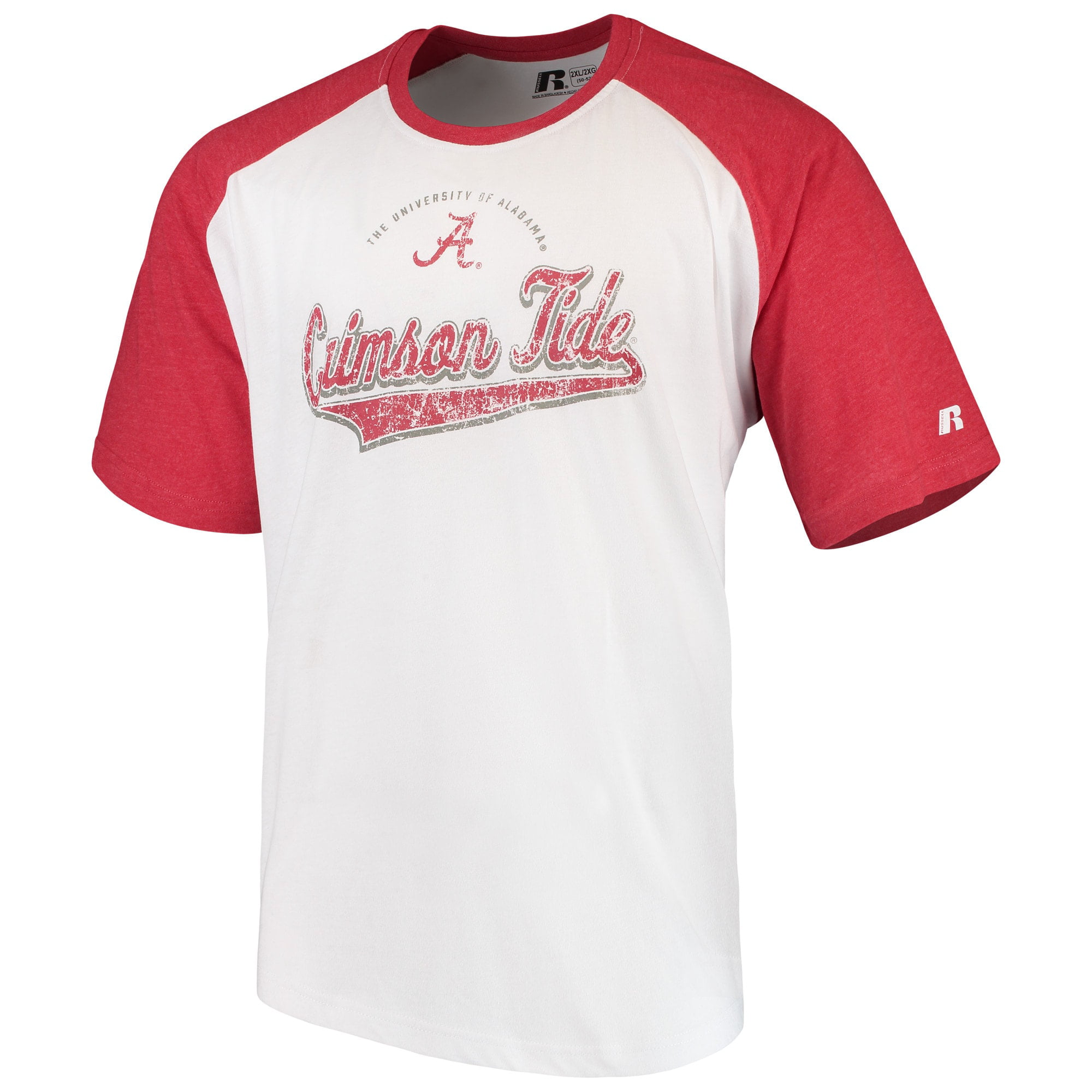 Russell Athletic - Men's Russell Athletic White Alabama Crimson Tide ...