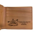 thumbnail image 4 of Engraved Wallet for Rafting Enthusiast, Personalized Gift for Men Who Brave the Rapids, For Husband, Dad, Christmas or Outdoor Adventure Gift, Leather Wallet, Mens Wallet, Gift for Men, 4 of 4