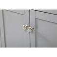 thumbnail image 5 of Elegant Decor Franklin 60" Aluminum MDF Double Bathroom Vanity in Gray, 5 of 15