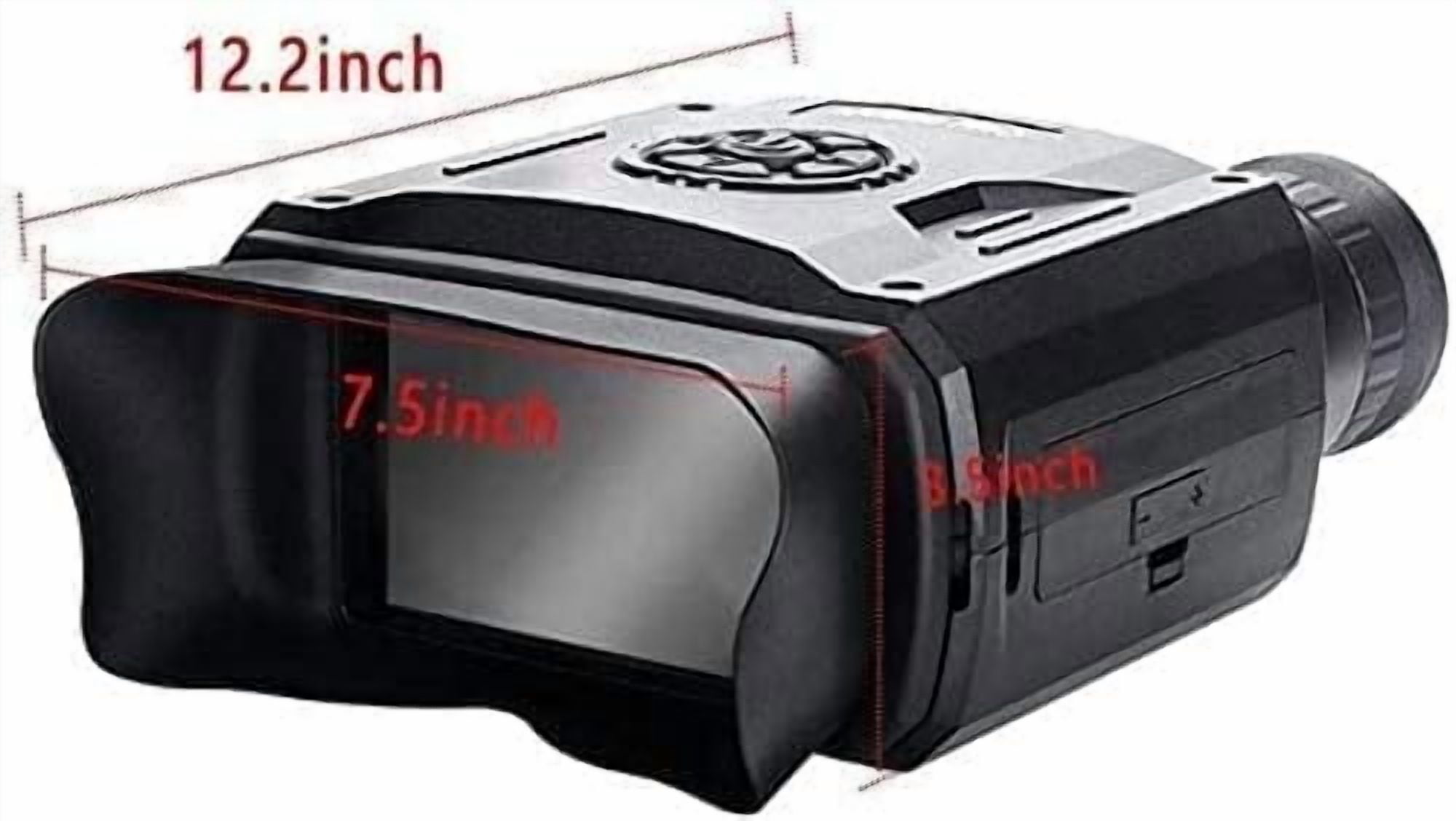 Night Vision Goggles,Night Vision Binoculars Digital Infrared Camera with Recording Function for Hunting, Camping, Travel, Surveillance with 32 GB Micro SD Card