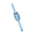 thumbnail image 3 of Ventilador de enfriamiento Ventilador de reloj recargable USB Enfriador de aire portátil ajustable con luz colorida, Azul Eigraketly HA004841-02B, 3 of 6