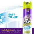 thumbnail image 4 of OxiClean Foam-Tastic™ Foaming Bathroom Cleaner, Fresh Scent, 19 oz Spray Can, Eliminates Soap Scum, Grime and Stains (Pack of 12), 4 of 7