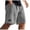 #Gray, variant on DPTALR Men's Casual Fashion Loose Drawstring Elastic Waist Pocket Shorts,Khaki,XXXL