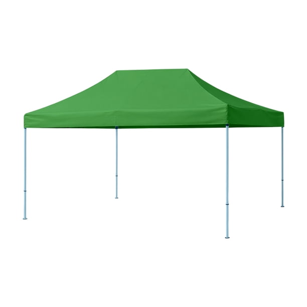 Ilios Innova | Toldo Plegable Verde 2x3 Carpa para Exteriores Resistente al Clima, Impermeable, Estructura de Hierro y Tela Oxford 600D.