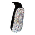 thumbnail image 2 of Ludlz Car Sun Visor Glasses Holders Bling Crystal Diamond Eyeglasses Sunglasses Hanger Mount with Ticket Card Clip, 2 of 4