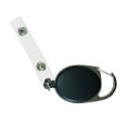thumbnail image 3 of Discount Qaailabf New Retractable Reel ID Badge Lanyard Name Tag Key Card Belt Clip, 3 of 4