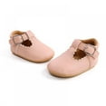 thumbnail image 3 of Toddler Baby Boy PU Leather Non-slip Soft Walking Shoes, 3 of 5
