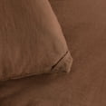 thumbnail image 3 of Ntbay 5 Piece Twin Bedding Comforter Set, Ultra Soft and Breathable Bed in a Bag, Includes Quilted Comforter, Fitted Sheet, Flat Top Sheet, 2 Envelope Pillowcases, Brown, 3 of 8
