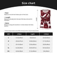 thumbnail image 5 of Bixox Women's Christmas Buffalo Plaid Printed Sleeveless Fitness Workout Running Quick-Dry Tank Top, 5 of 7