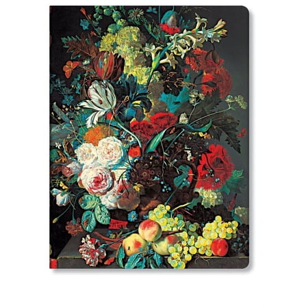 Paperblanks | Van Huysum | Still Life Burst | Ultra | Address Book | Elastic Band Closure | 144 Pg | 120 GSM (Address book)