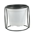 thumbnail image 4 of FUTUREORYY 1Set Metal Flowerpot Stand for Indoor Gardening 5.1X5.1X4.7in, 4 of 8