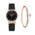 thumbnail image 2 of Nuevo reloj de pulsera de cuarzo con correa de moda para mujer, ideal para el tiempo libre, con caja de regalo., 2 of 3