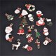 thumbnail image 3 of Wosthever 20 piezas aleación de colores mezclados Navidad colgante collar decoración artesanía DIY hacer joyería Navidad Año Nuevo regalo Artesanía, 3 of 6