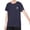 Navy#01, variant on Jinhomg Kids Short Sleeve T-Shirts Quick Dry Mesh Breathable Sport Tee Summer Crew Neck Athletic Top for Big Boys Girls 2-18Y Back to School
