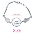 thumbnail image 2 of Mujer caliente squats silueta Pulsera pulsera pulsera alas de ángel pulsera, 2 of 3