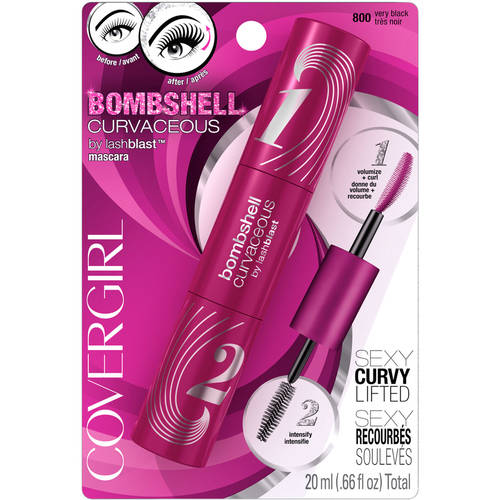 COVERGIRL Bombshell Curvaceous by LashBlast Mascara, Very Black - image 3 of 5