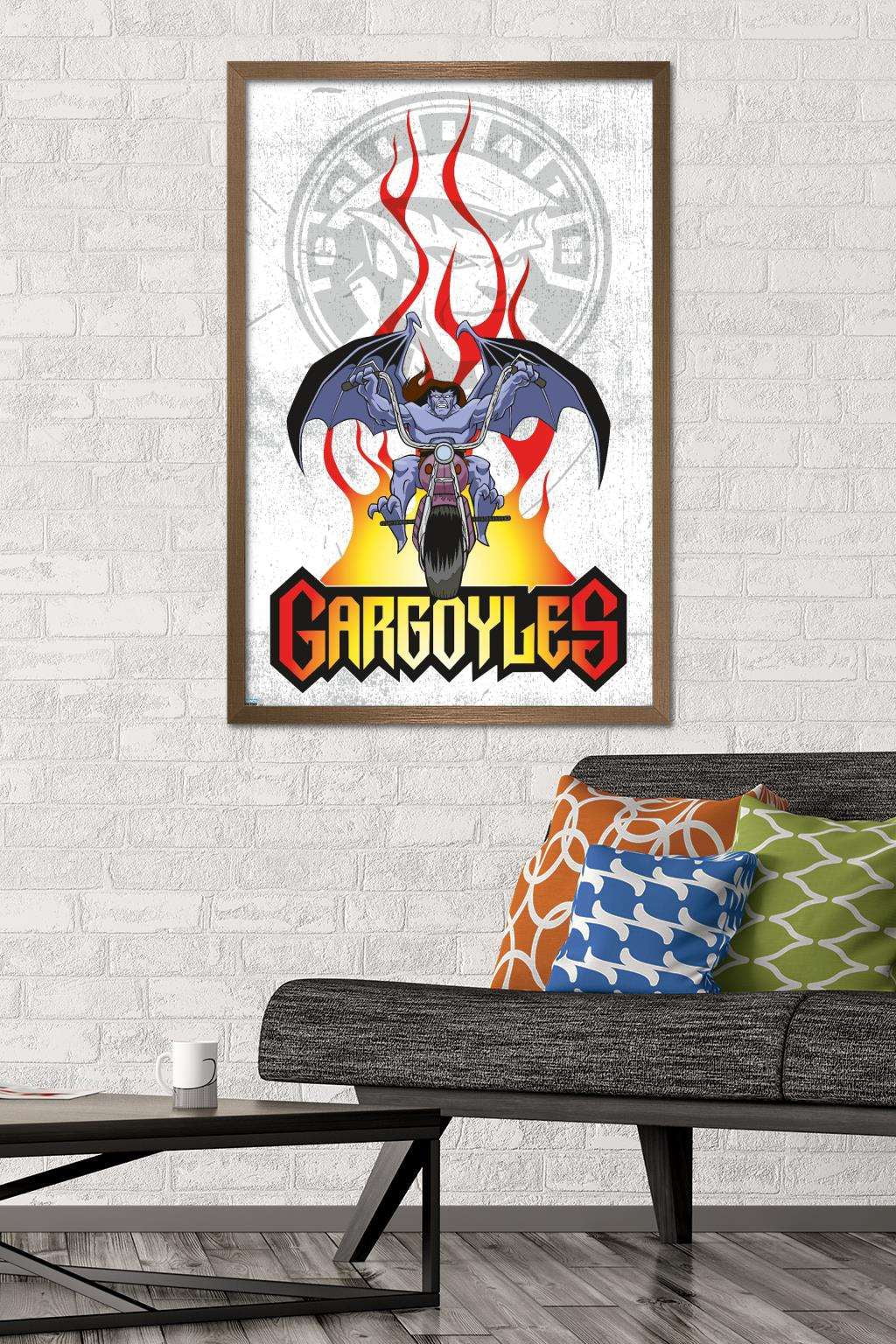 Disney Gargoyles - Goliath Wall Poster, 22.375" x 34", Framed
