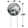 thumbnail image 2 of Acrylic Yorkshire Terrier Yorkie Tired Sleepy Dog Cake Topper Party Decoration for Wedding Anniversary Birthday Graduation, 2 of 7