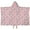 Pink Cartoon Unicorn-1, variant on Pink Cartoon Unicorn Star Pattern Hooded Bath Towel，50"x30" for Ages 3 To 12 Kids, Quick Dry Lightweight Soft Microfiber Hood Beach Towel Cover Up for Kids
