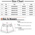 thumbnail image 3 of zbxnLI Shorts Bermuda pour Femmes Été Décontracté Taille Haute Jambe Droite Randonnée Voyage avec Poches, 3 of 7