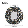 thumbnail image 4 of KLL Paw Animal Pattern Shower Cap & Bath Cap for Women,Reversible Oversized Waterproof Shower Caps for all Hair Lengths,Elastic Reusable Bathing Hair Cap, 4 of 6