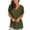 Army Green, variant on Summer Tops Viikei Womens Tops Spring Summer Plus Size Loose Fit Short Sleeves V-Neck Casual Shirt for Womens,Fashion Women Casual Solid Pullover V-Neck Short Sleeve T-Shirt Tops Blouse