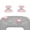 Cherry Blossoms Pink, variant on eXtremeRate Replacement 3D Joystick for Nintendo Switch 2 Pro Controller, Left Right Analog Stick Thumbsticks with Screwdriver Tools, Multi-Colors Options - Deep Pine Green