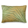 thumbnail image 2 of Creative Products Palm Leaves Yellow 14 x 20 Indoor / Outdoor Pillow, 2 of 3