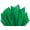 Festive Green, variant on Bright Lime Tissue Paper Squares, 24 Sheets, Feronia Packaging, Large 20x30 Inch