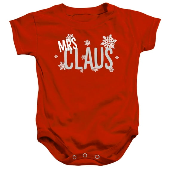 Mrs Claus This Christmas Unisex Infant Snap Suit for Baby
