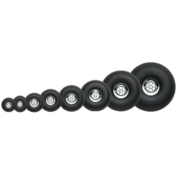 Chrome Treaded Wheel (1.75"-3.5")