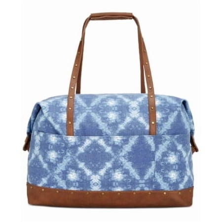 Style Co Extra-Large Weekender Duffle B Blue Tie Dye