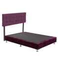 thumbnail image 3 of Box Base Cama Matrimonial + Cabecera Bilbao Morado, 3 of 7