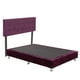 thumbnail image 3 of Box Base Cama Matrimonial + Cabecera Bilbao Morado, 3 of 7