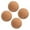 Orange, variant on Lipstore 4 Pieces Foosball Balls Mini 1.42 inch for Recreation Room Home Family Party red