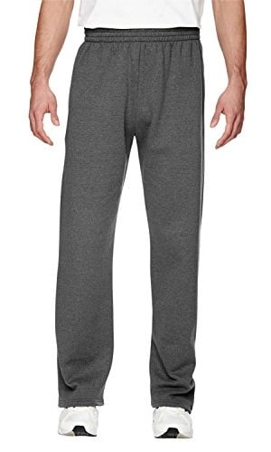 fruit of the loom men's fleece elastic bottom pant