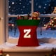 thumbnail image 5 of Bolsa de Almacenamiento Del Árbol de Navidad Bolsa de Regalo de Navidad de 26 Cartas 12.2x14.96In Rojo Poliéster con Cordón Bolsas de Regalo de Navidad, 5 of 6