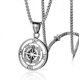 thumbnail image 5 of Quality Fashionable Medal Necklace Pendant Pirate Ship Compass Personality Men s Necklace Pendant Hip Hop Jewelry Trend Jewelry, 5 of 5