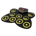 thumbnail image 1 of Batería electrónica portátil USB Roll Up Drum Pad Kit, 1 of 8