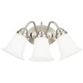 thumbnail image 1 of 66497 3 Light Nickel Wall Bracket, 1 of 1