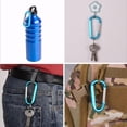 thumbnail image 6 of MEC 6PCS Black Carabiner Caribeaner Clip,3" Large Aluminum D Ring Shape Carabeaner with 6PCS Keyring Keychain Hook…, 6 of 13