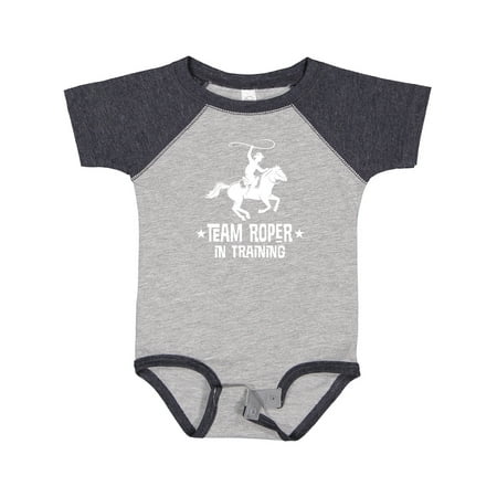 

Inktastic Team Roper in Training Cowboy Gift Baby Boy Bodysuit